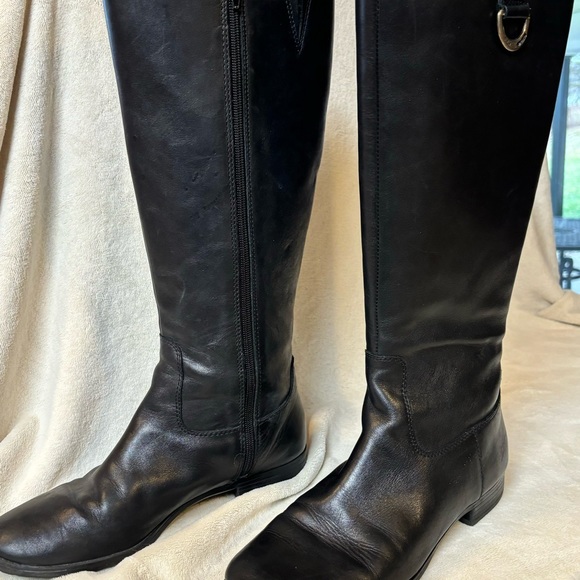 Lauren Ralph Lauren knee high leather equestrian riding boots - Picture 6 of 9